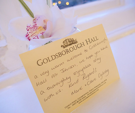 Welcome at Goldsborough Hall