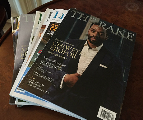 Magazines at Goldsborough Hall