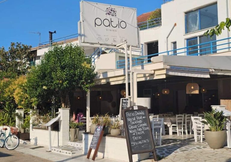 Review: Patio Dining, Vasiliki, Lefkada, Greece