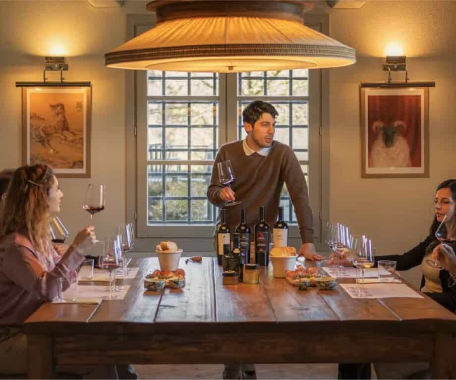Wine Tasting with a connoisseur at Villa Biondi, luxury villa staff